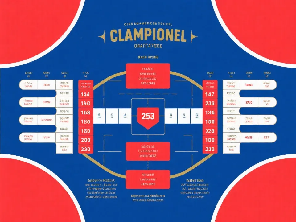 世界杯对阵与赛程图示