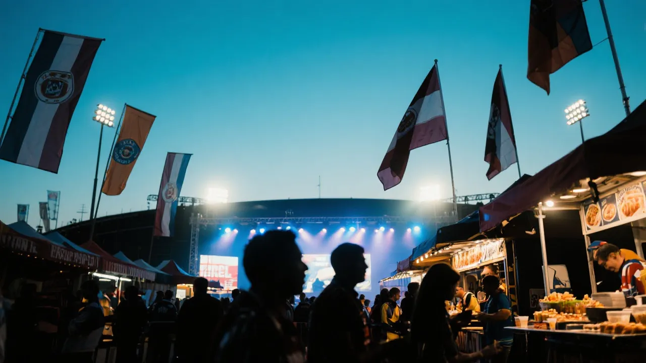 多伦多世界杯球迷区与赛前活动氛围，占位图